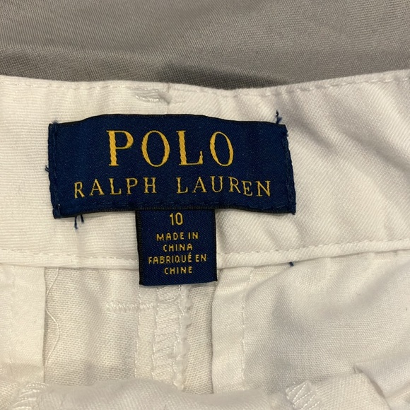 Polo Ralph Lauren White boys size 10 - Picture 2 of 6